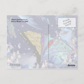 Butterfly Heaven Briefkaart (Achterkant)