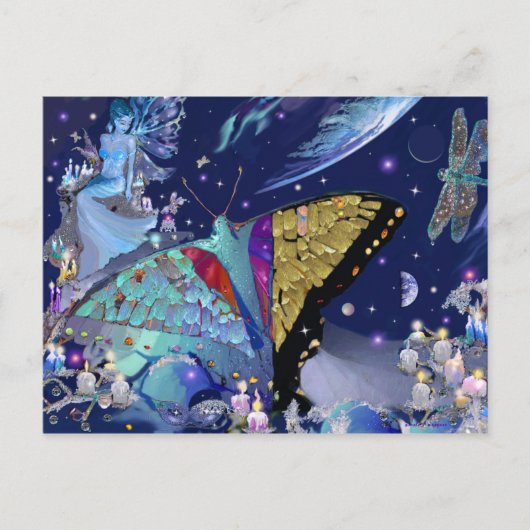 Butterfly Heaven Briefkaart (Voorkant)