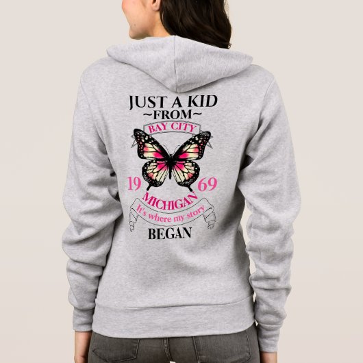 Butterfly Hometown Hoodie (Achterkant)