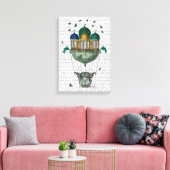 Butterfly House Canvas Afdruk (Insitu (Woonkamer))