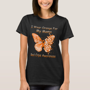 Butterfly Ik Draag Sinaasappel voor mijn Mama RSD T-shirt