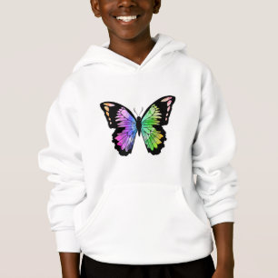 Butterfly in regenboogkleuren