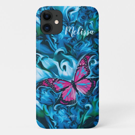 Butterfly iPhone Case (Achterkant)