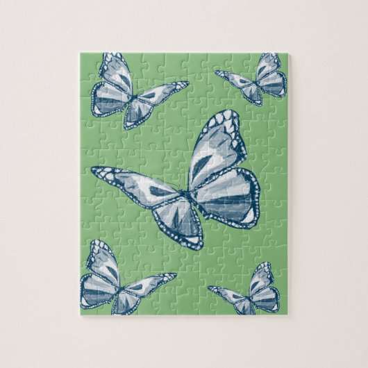 Butterfly Jigzaag Puzzle Legpuzzel (Verticaal)