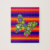 Butterfly Jigzaag Puzzle Legpuzzel (Verticaal)