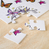 Butterfly Jigzaag Puzzle Legpuzzel (Zijkant)