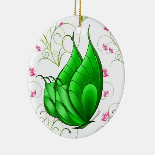 Butterfly Keramisch Ornament (Rechts)