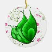 Butterfly Keramisch Ornament (Voorkant)