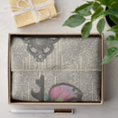 Butterfly Key  krant Decoupage Tissuepapier (Geschenk)