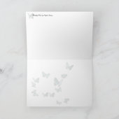 Butterfly Kisses Blank Kaart (Binnen)