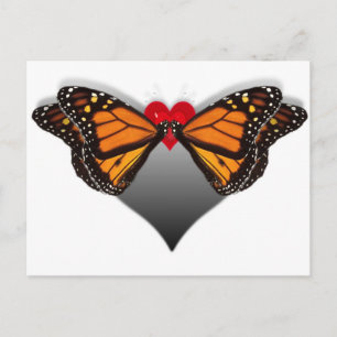 Butterfly Kisses Briefkaart