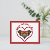 Butterfly Kisses Briefkaart (Staand voorkant)