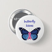 Butterfly Kisses Button (Voorkant /achterkant)