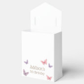 Butterfly Kisses en Birthday Wishes Birthday Bedankdoosjes (Geopend)