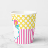 Butterfly Kisses en Birthday Wishes Party Papieren Bekers (Links)