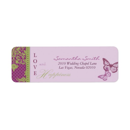 Butterfly Kisses Flirt Return Label B (Voorkant)