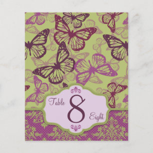 Butterfly Kisses Flirt Table Kaart B2