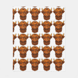 Butterfly Kisses & Moo Knuffels – Fleece Medium Bl Deken