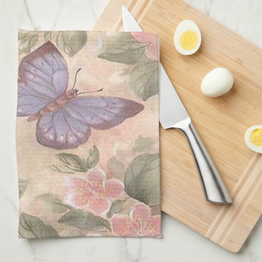Butterfly Kitchen Towel Theedoek (Quarter Fold)