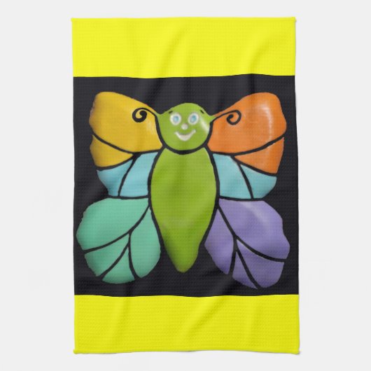 Butterfly Kitchen Towel Theedoek (Verticaal)