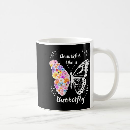 Butterfly koffiemok (Rechts)