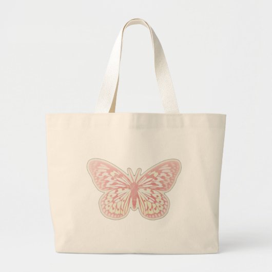 Butterfly Large Canvas tas (Voorkant)