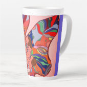 Butterfly Leaf Portrait Large Mug (Angle droit)