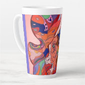 Butterfly Leaf Portrait Large Mug (Angle gauche)