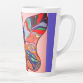 Butterfly Leaf Portrait Large Mug (Droite)