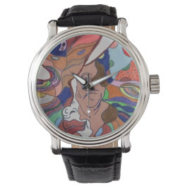 Butterfly Leaf Portrait Watch Horloge