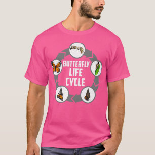 Butterfly Life Cycle Caterstyle Science Biology P T-shirt