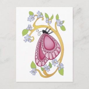 Butterfly Love Briefkaart