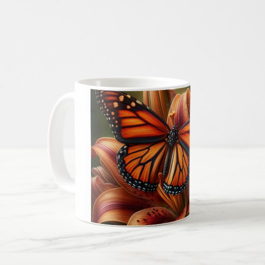 Butterfly Love Koffiemok (Voorkant links)