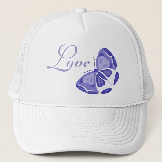 Butterfly Love Trucker Pet (Voorkant)