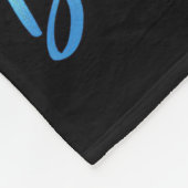 Butterfly Lover is een meisje dat van Butterflies  Fleece Deken (Hoek)