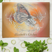 Butterfly Magic Theedoek (Gevouwen)