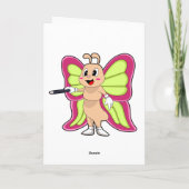 Butterfly Magic Wand Kaart (Achterkant)