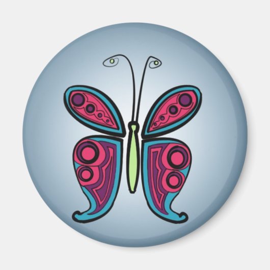 Butterfly Magneet (Voorkant)