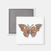Butterfly Magneet (Voorkant / Achterkant)