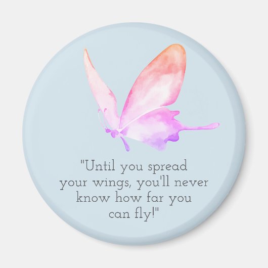 Butterfly Magnet Magneet (Voorkant)