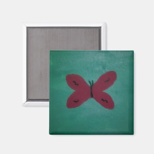Butterfly Magnet Magneet (Voorkant / Achterkant)