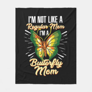 Butterfly mam Gift, mam Birthday Gift, Moederdag Fleece Deken