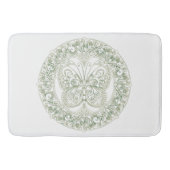 Butterfly Mandala - Bath Mat (Voorkant)