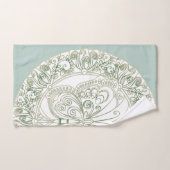 Butterfly Mandala - Bathtowel Set Bad Handdoek (Handdoek)