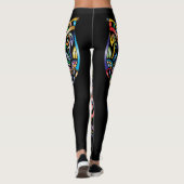 Butterfly Mandala Leggings (Achterkant)