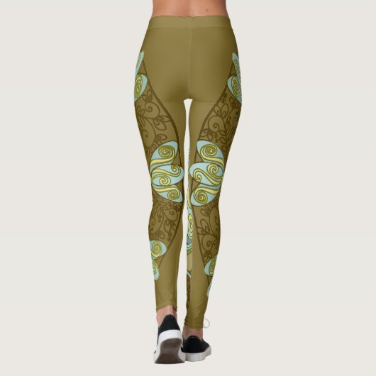 Butterfly Mandala - Leggings (Achterkant)