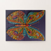 Butterfly Mandala Legpuzzel (Horizontaal)