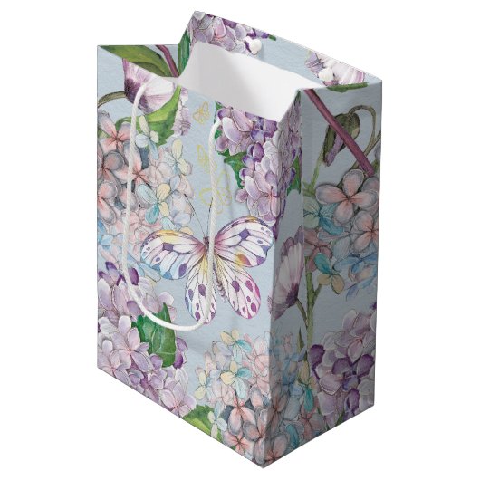 Butterfly Medium Cadeauzakje (Voorkant Gekanteld)