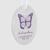 Butterfly Memorial Ornament (voorkant)
