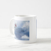 Butterfly Memorial Poem Koffiemok (Voorkant links)